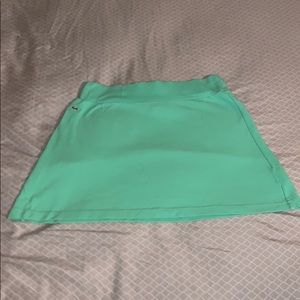 Mint green Lacoste Mini Skirt
